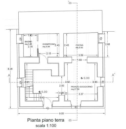 progetto piano terra 