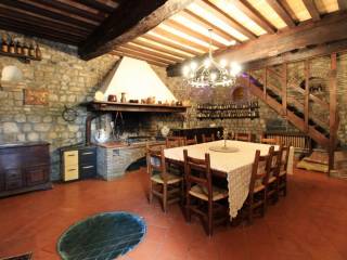 sala da pranzo villa