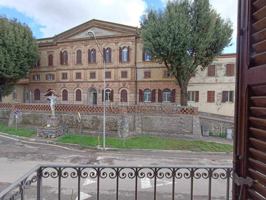 vista dal balcone