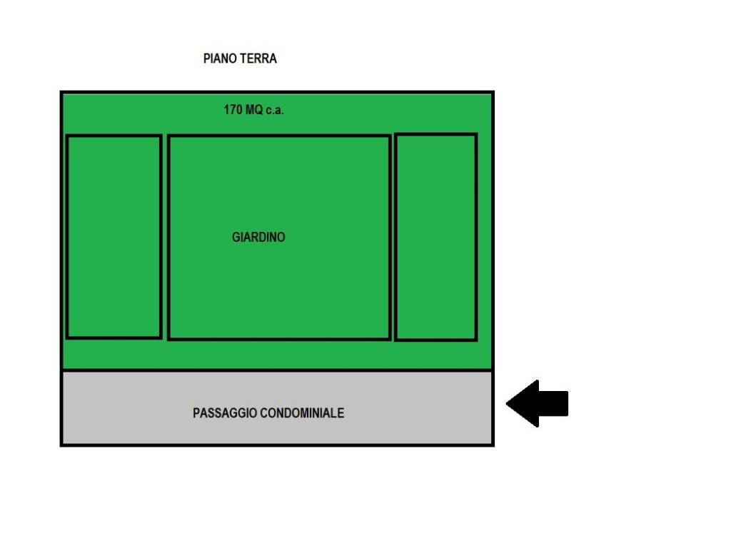 giardino piano terra