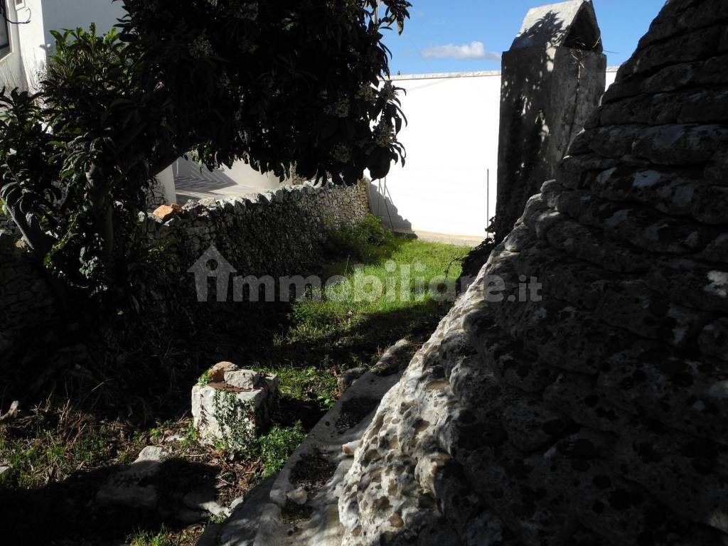 terreno posteriore al trullo