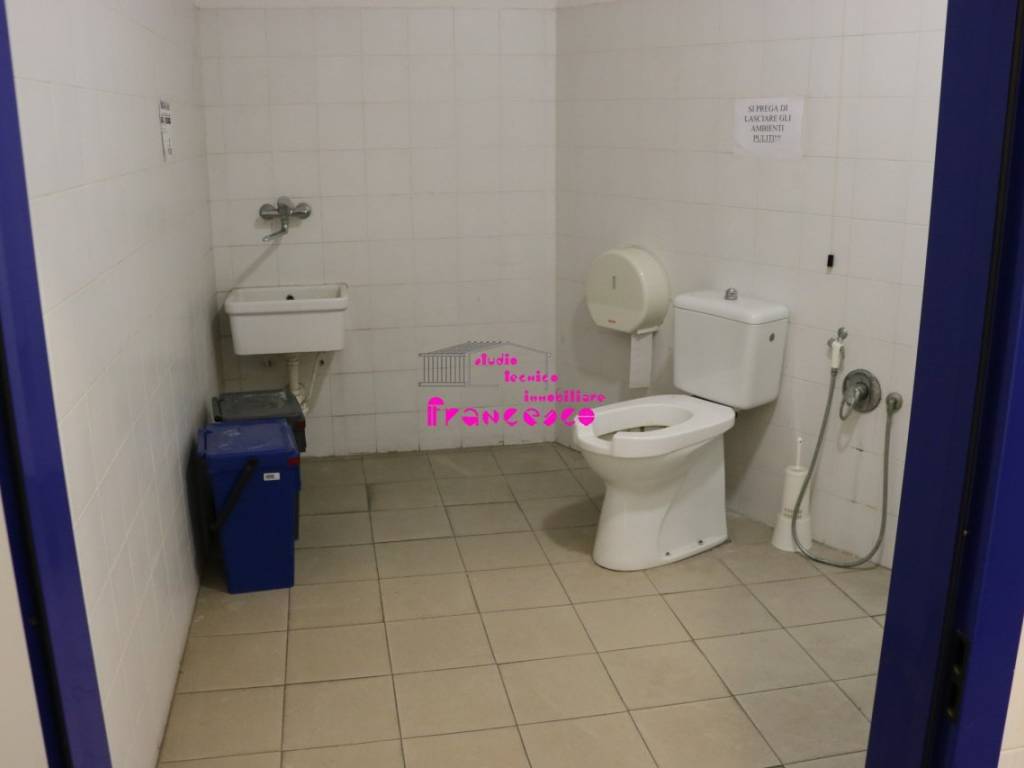 Particolare dei bagni