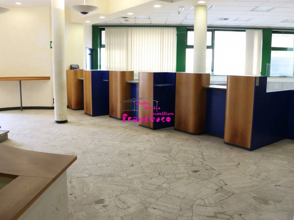 Particolare delle attuale postazioni di lavoro