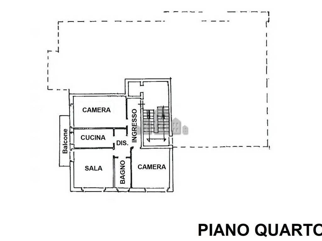 Planimetria piano quarto