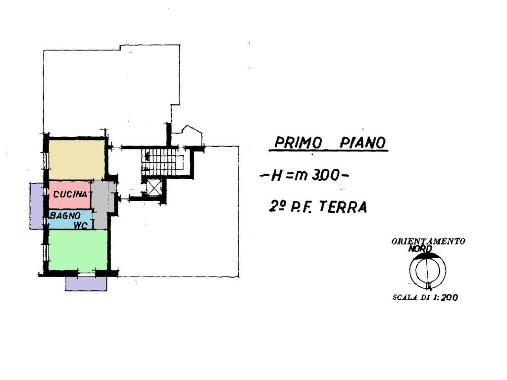 PLAN CATASTALE ALLOGGIO