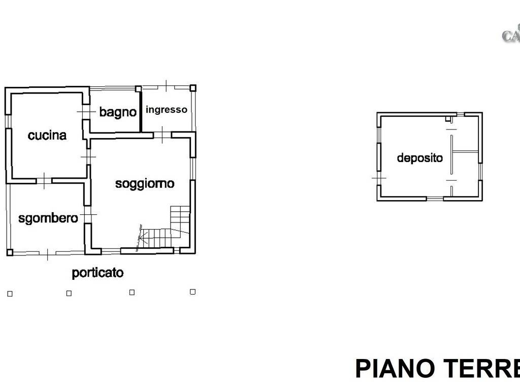 planimetria piano terreno