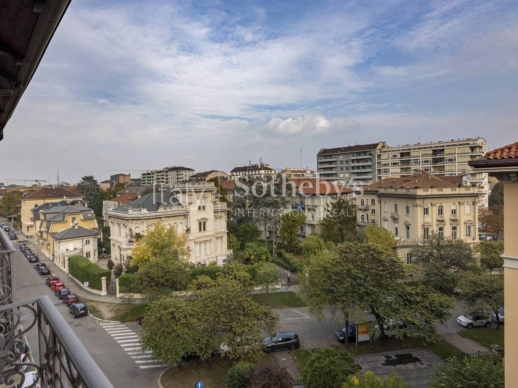 Vista sulla zona pedonale