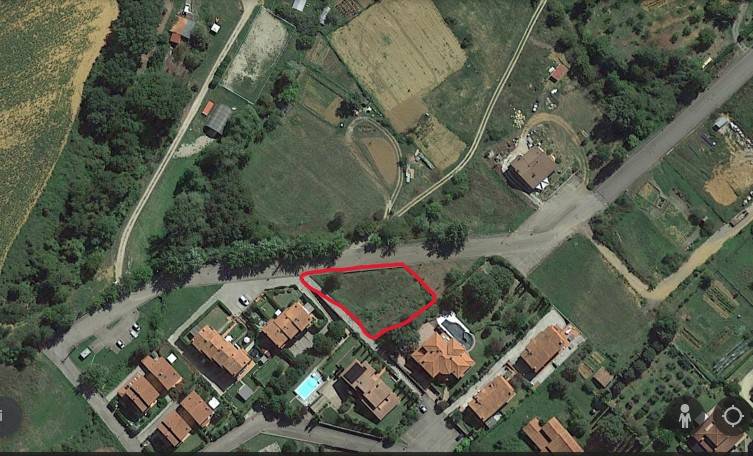 Terreno edificabile via fratelli rosselli, centro, bibbiena