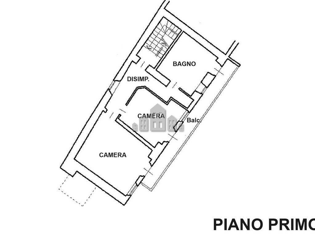 Planimetria piano primo