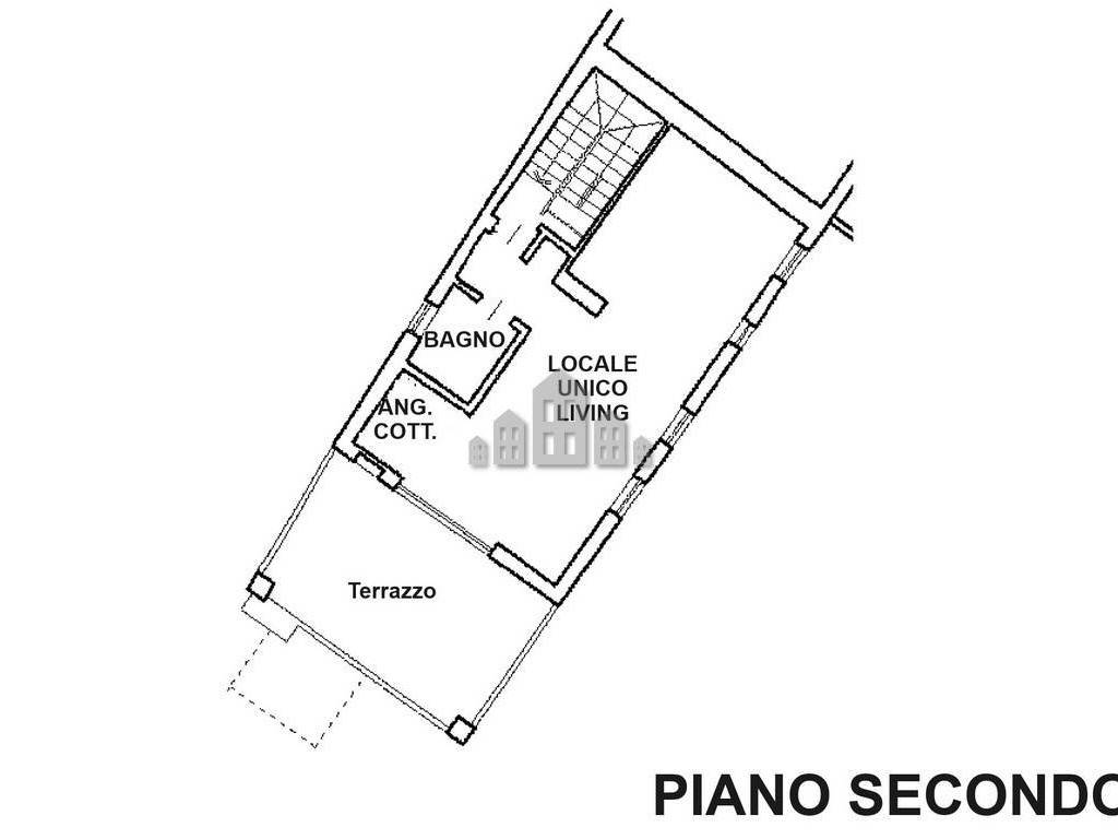 Planimetria piano secondo