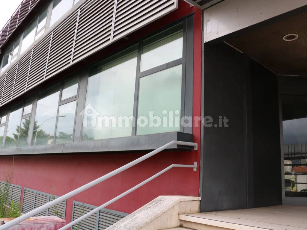 Particolare della facciata del fabbricato