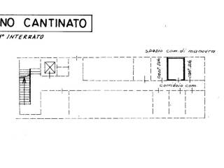 Planimetria Cantina