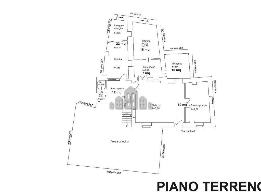 Planimetria piano terra