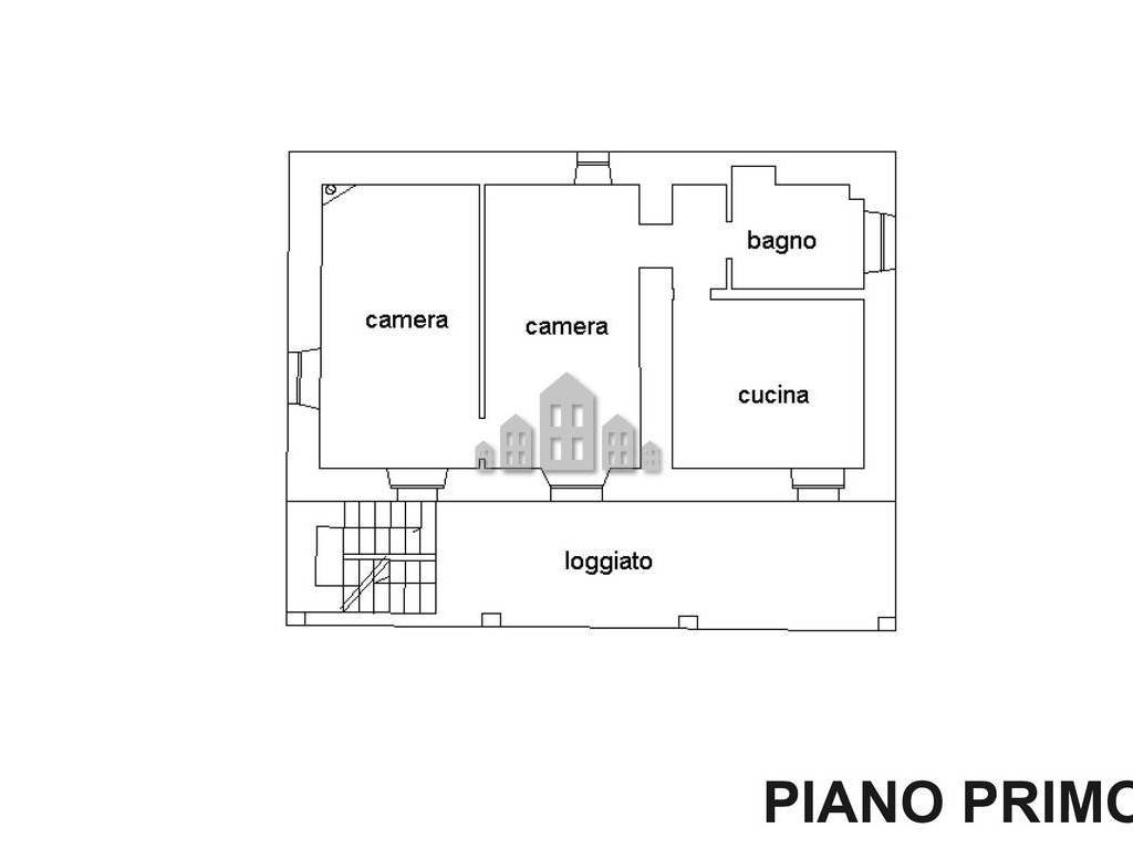 Planimetria piano primo