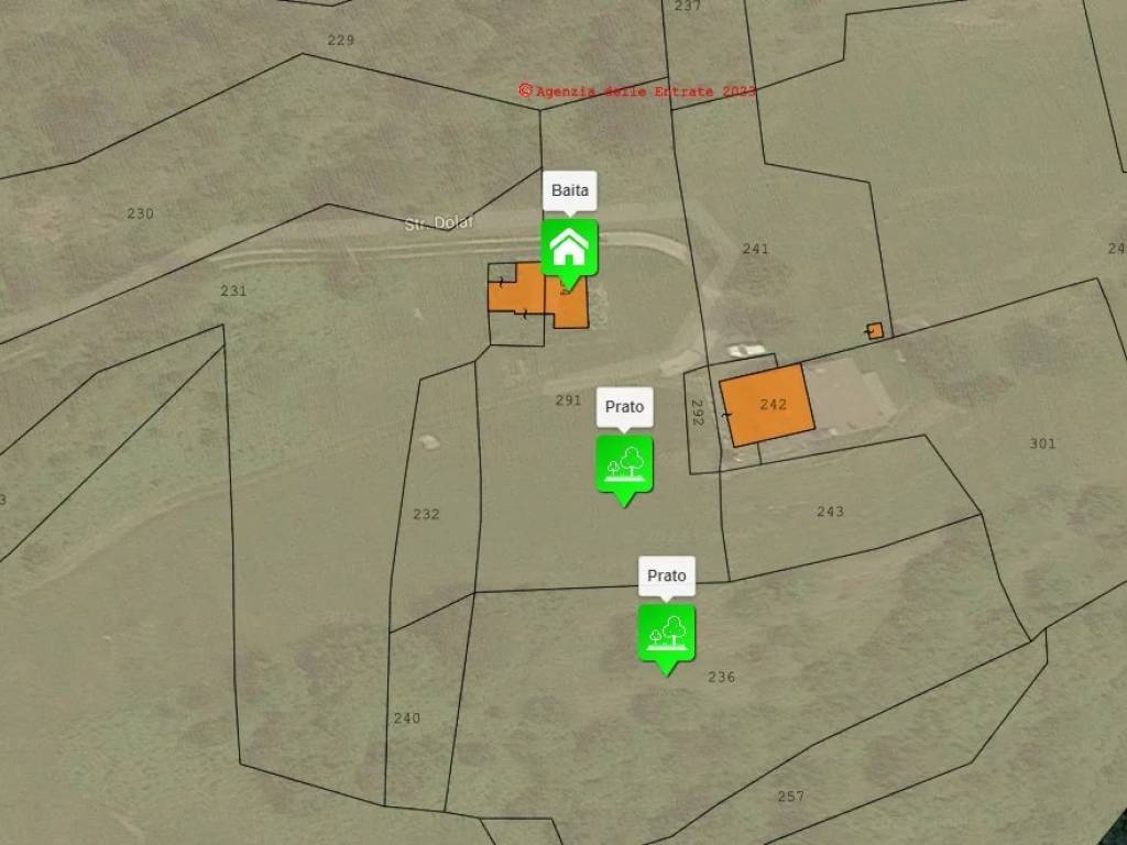 Riferimento Porzione Baita/Terreni