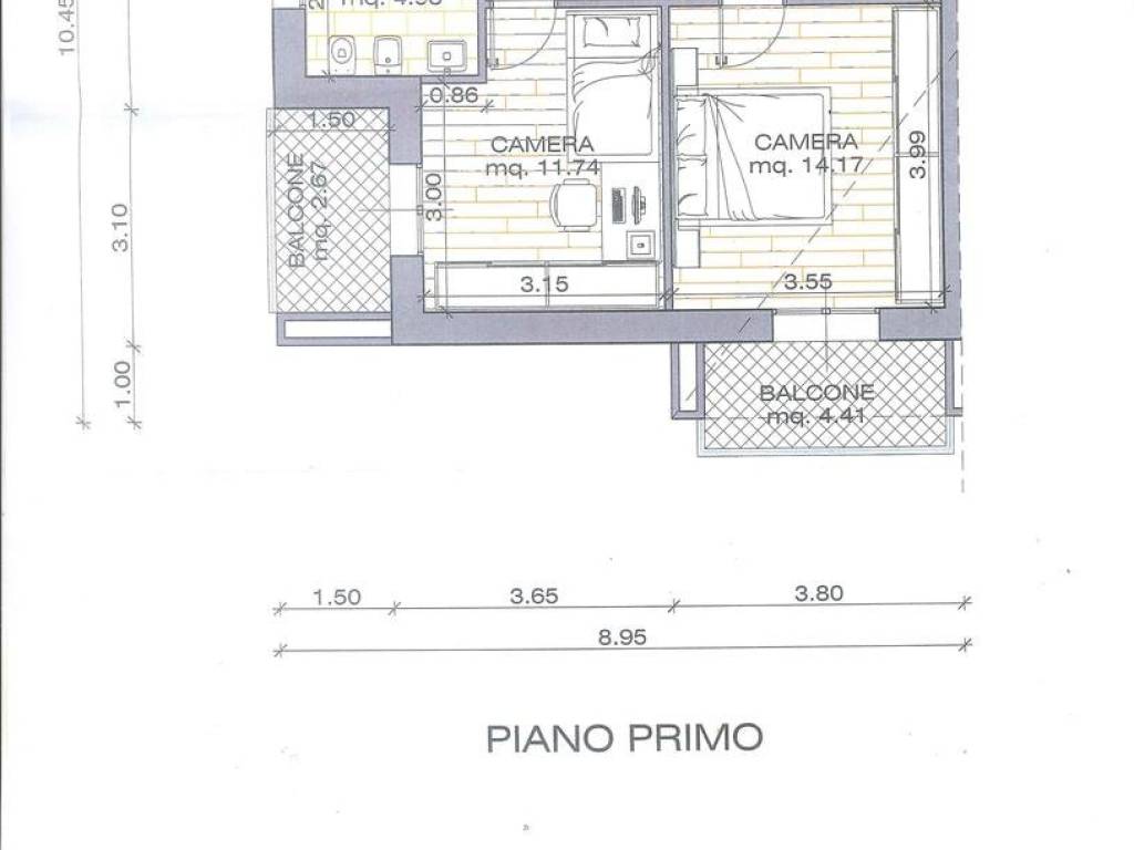 PLAN. 1° PIANO