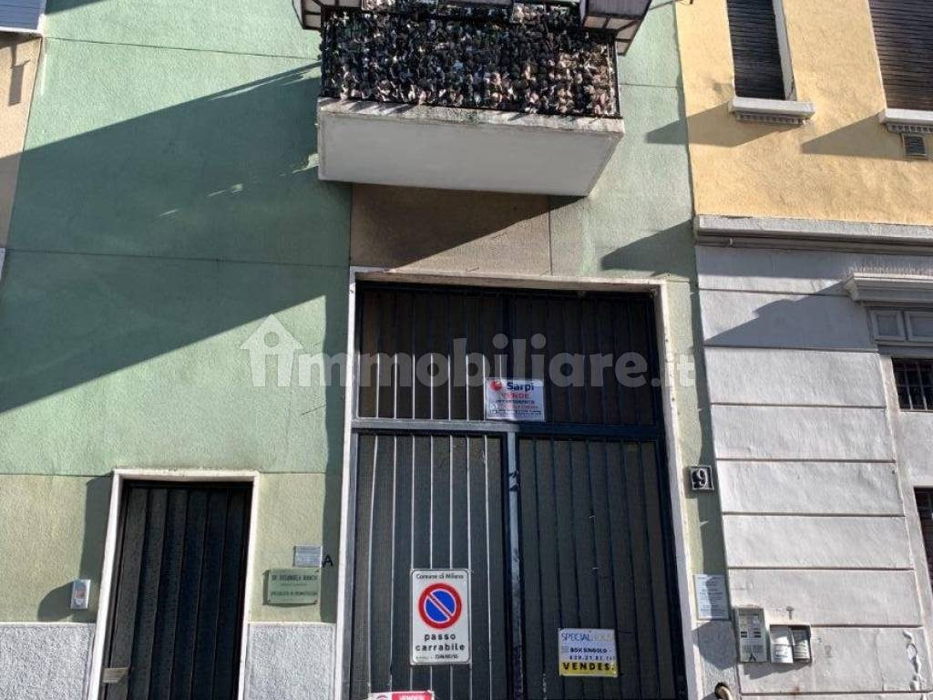 Garage Via Pericle in Vendita Specialhouse Milano