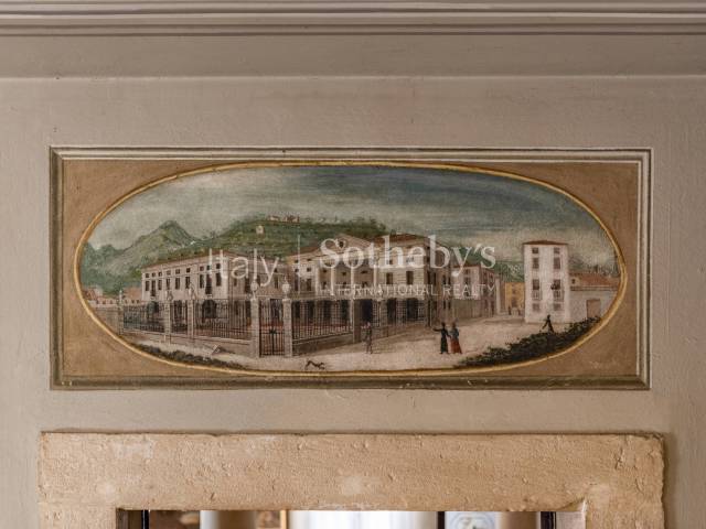 affresco della villa