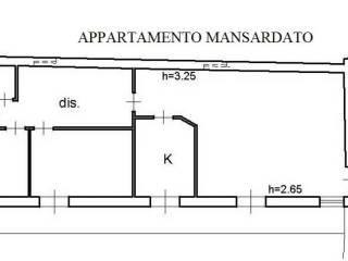 planimetria appartamento 2° piano