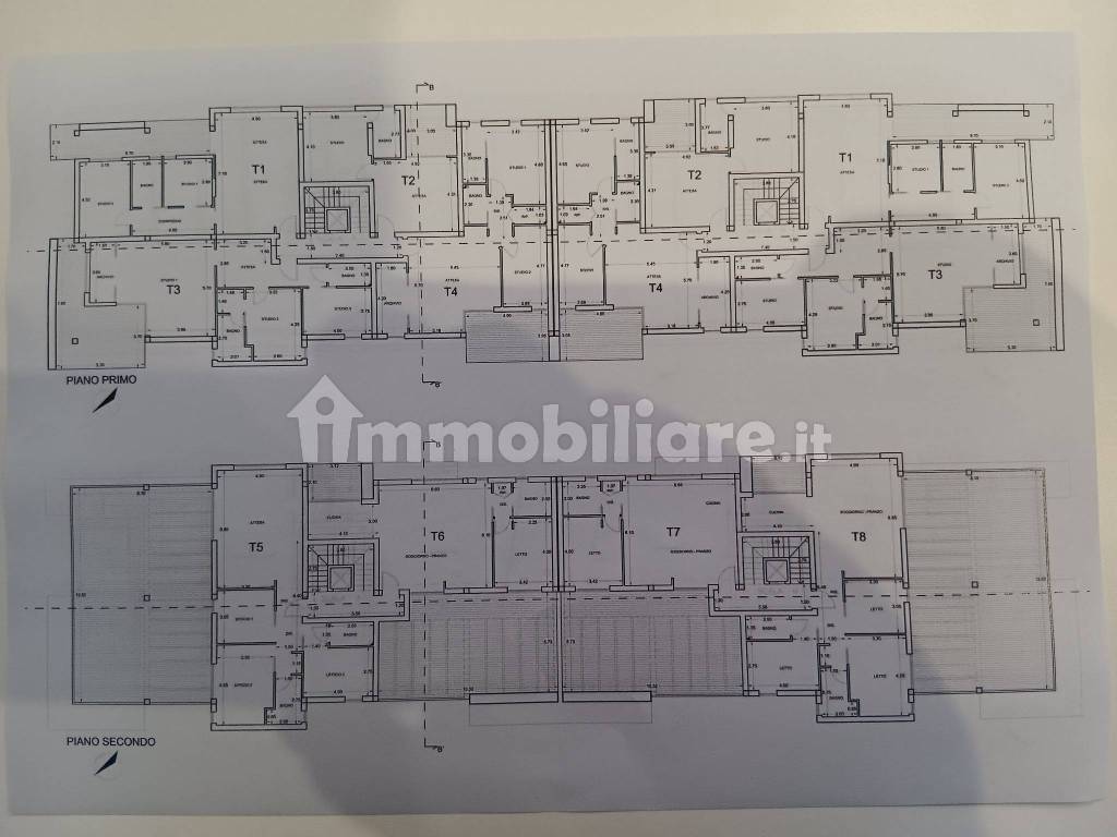 planimetrie generali del comparto