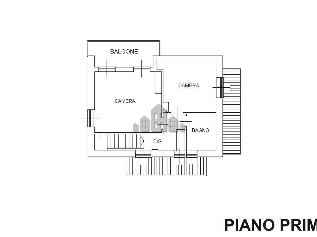 Planimetria piano primo