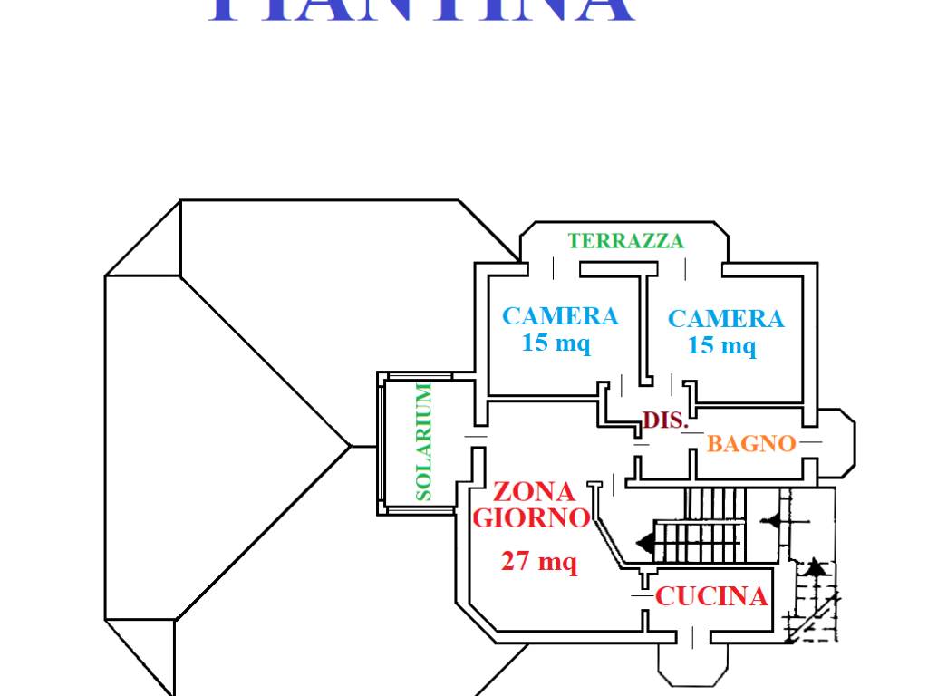 piantina piano 1