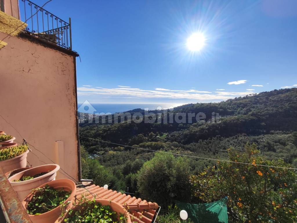 Vista dal balcone