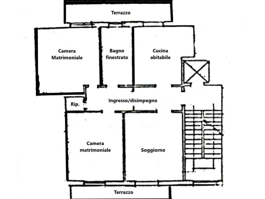 Planimetria appartamento