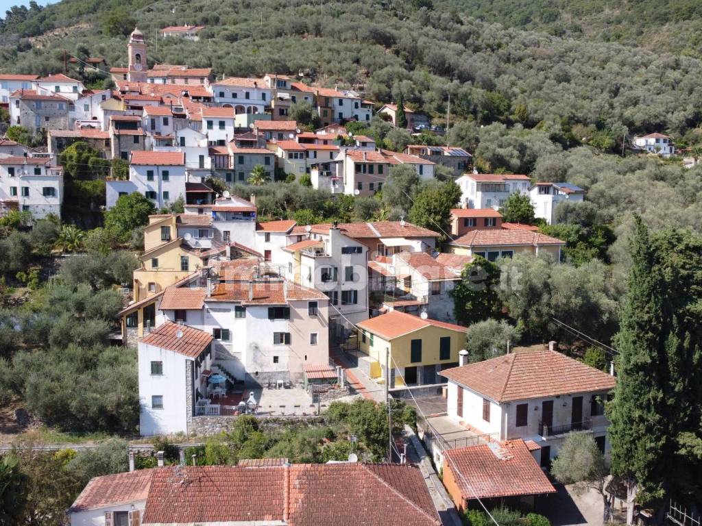 Vista area del borgo