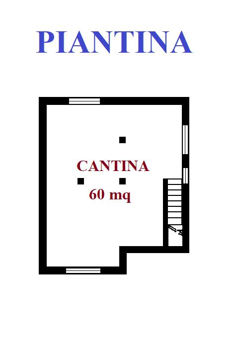 piantina scantinato