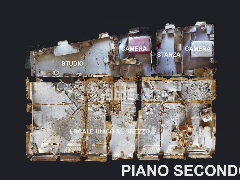 Planimetria piano secondo