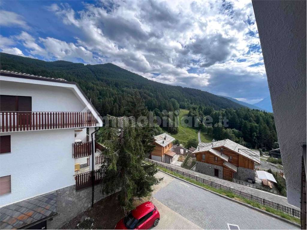 Vista dal balcone