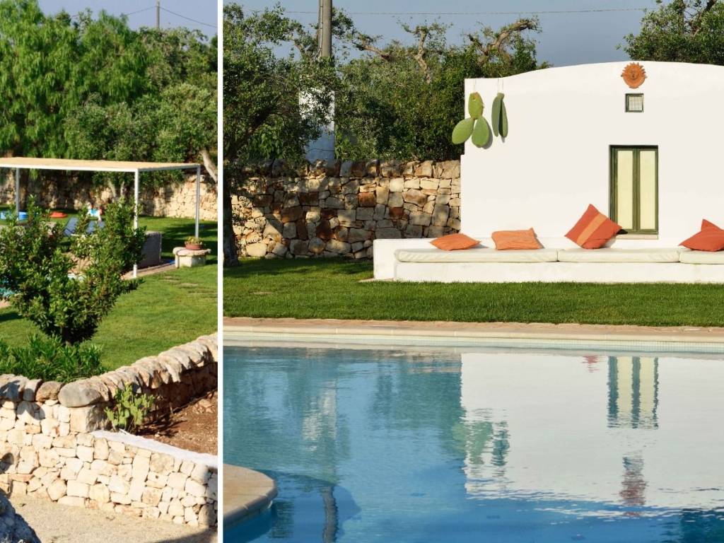 Luxury trulli with pool