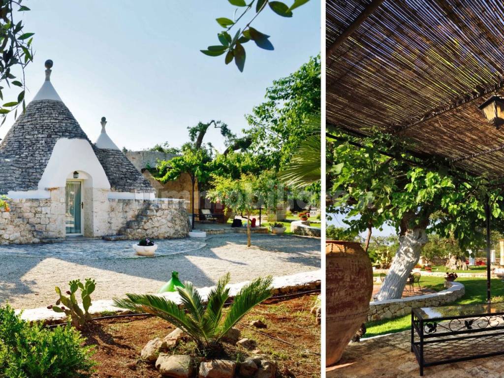 Luxury trulli with pool