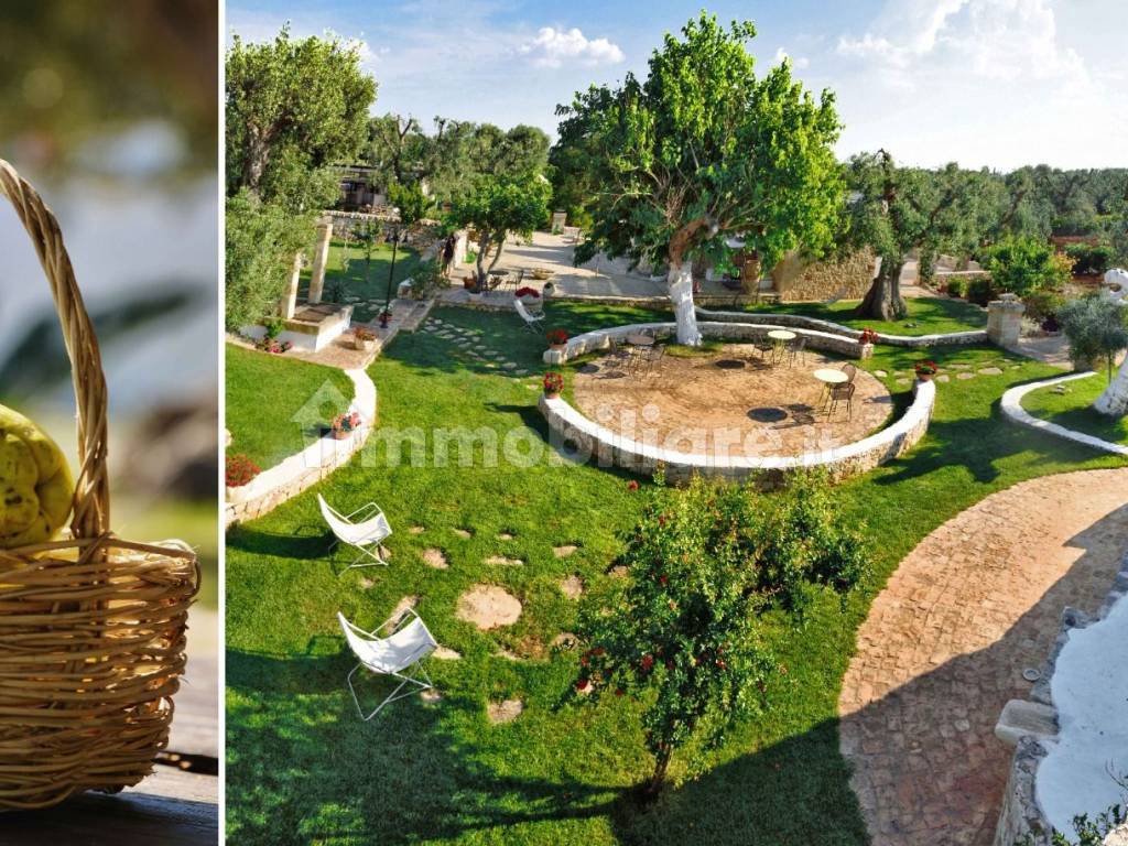 Luxury trulli with pool