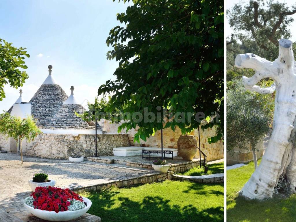 Luxury trulli with pool