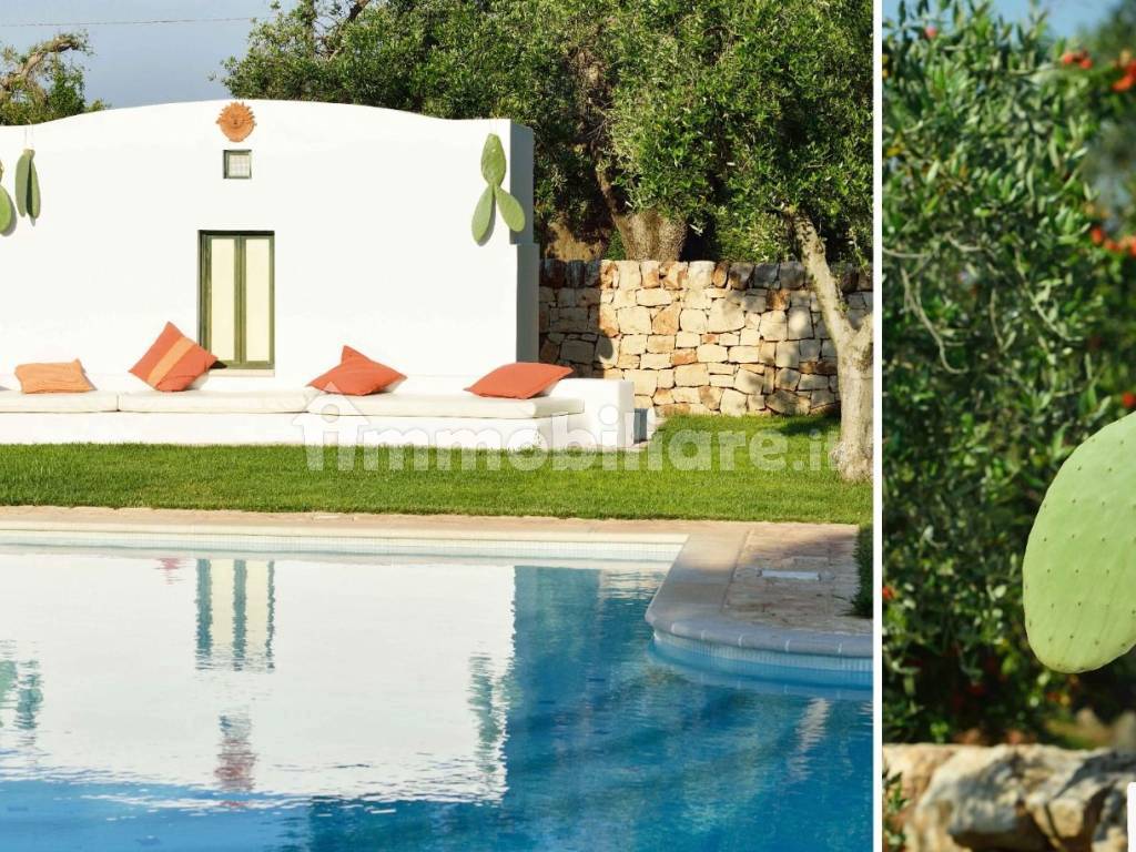 Luxury trulli with pool