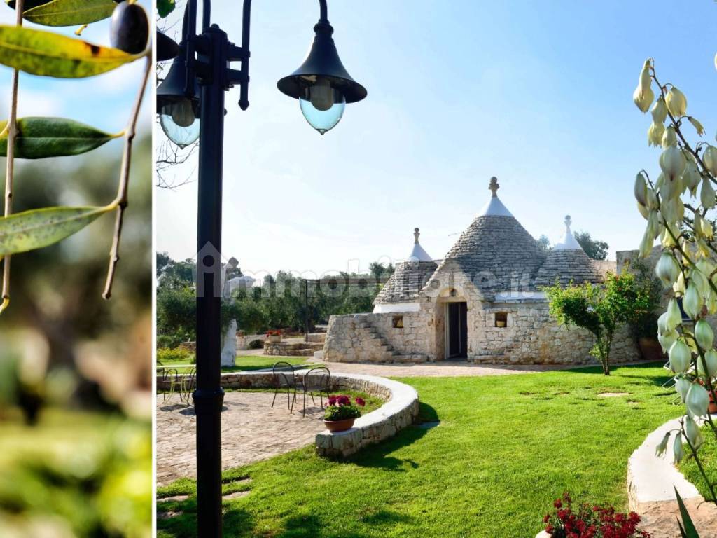 Luxury trulli with pool