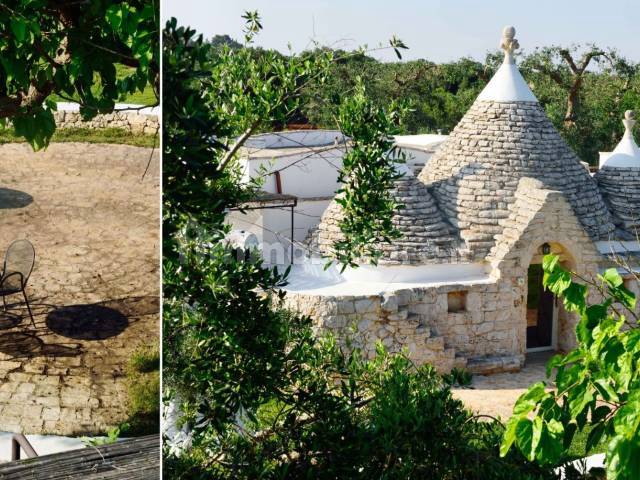 Luxury trulli with pool