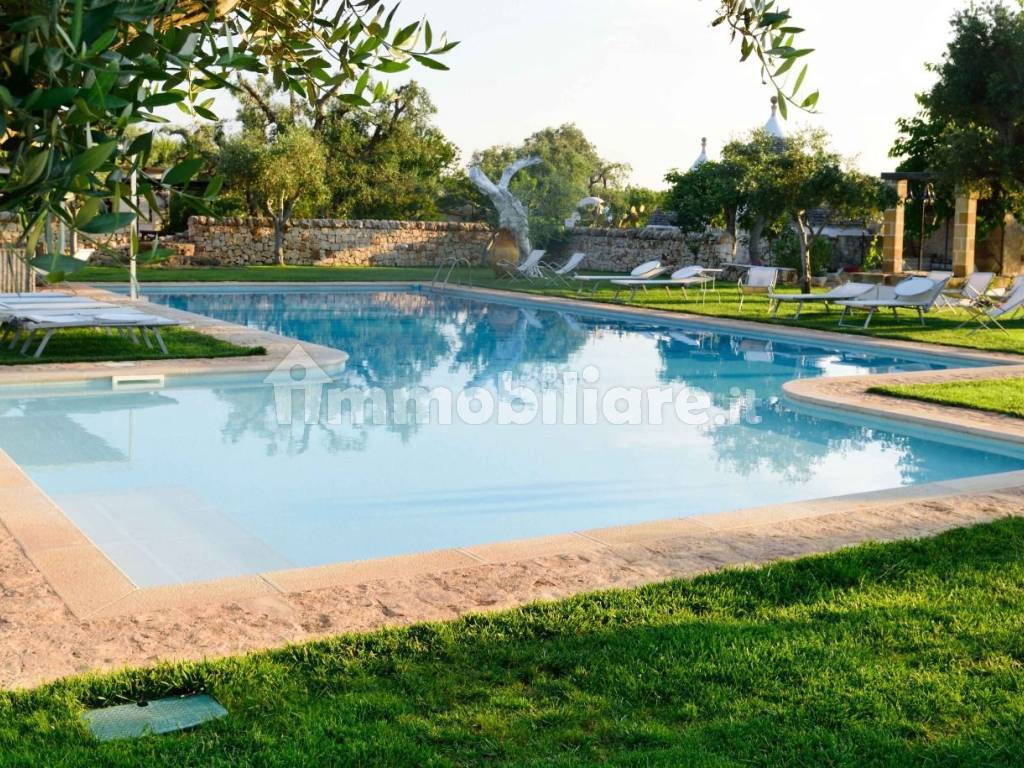 Luxury trulli with pool