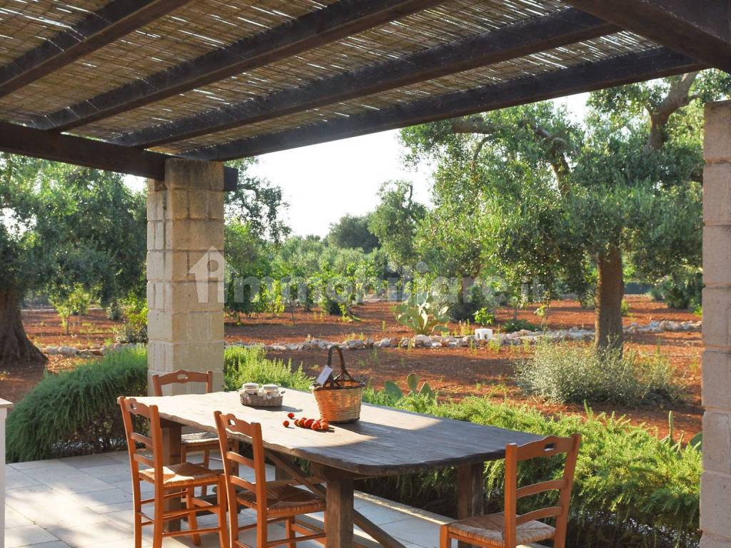 Luxury trulli with pool