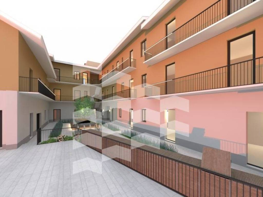 Render stabile_cortile interno