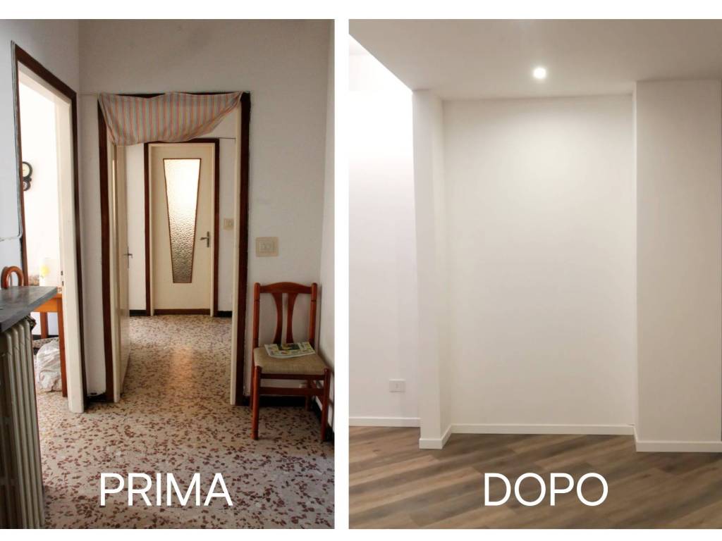 prima e dopo ingresso