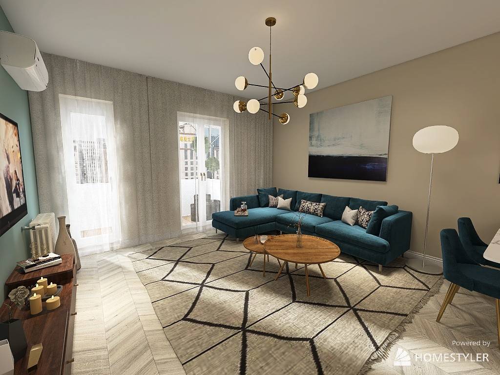 render soggiorno