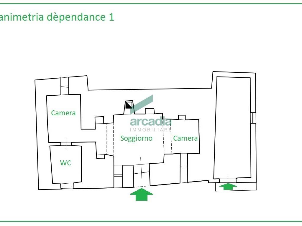 PIANTA dependance 1