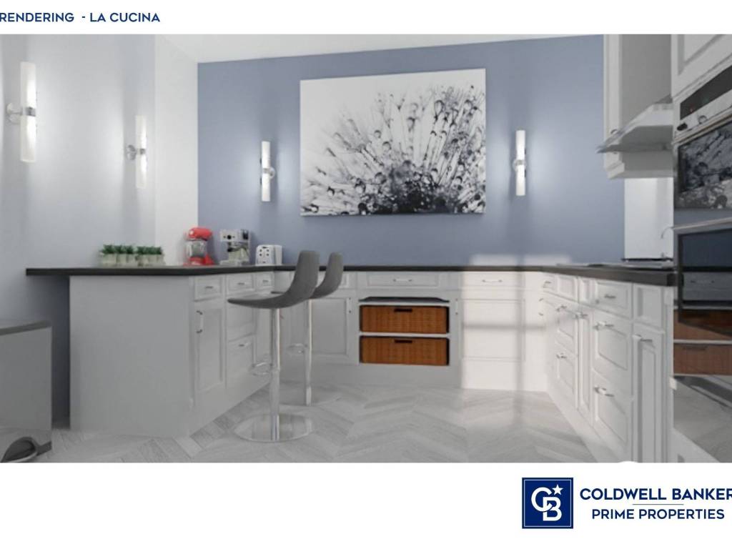 Cucina rendering