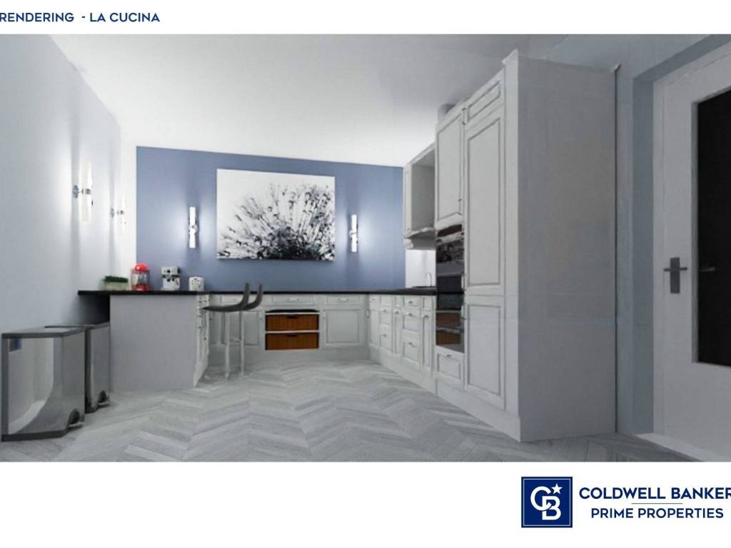 Cucina rendering