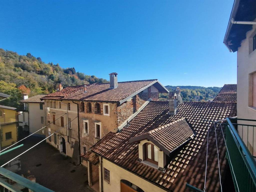 Vista dal balcone