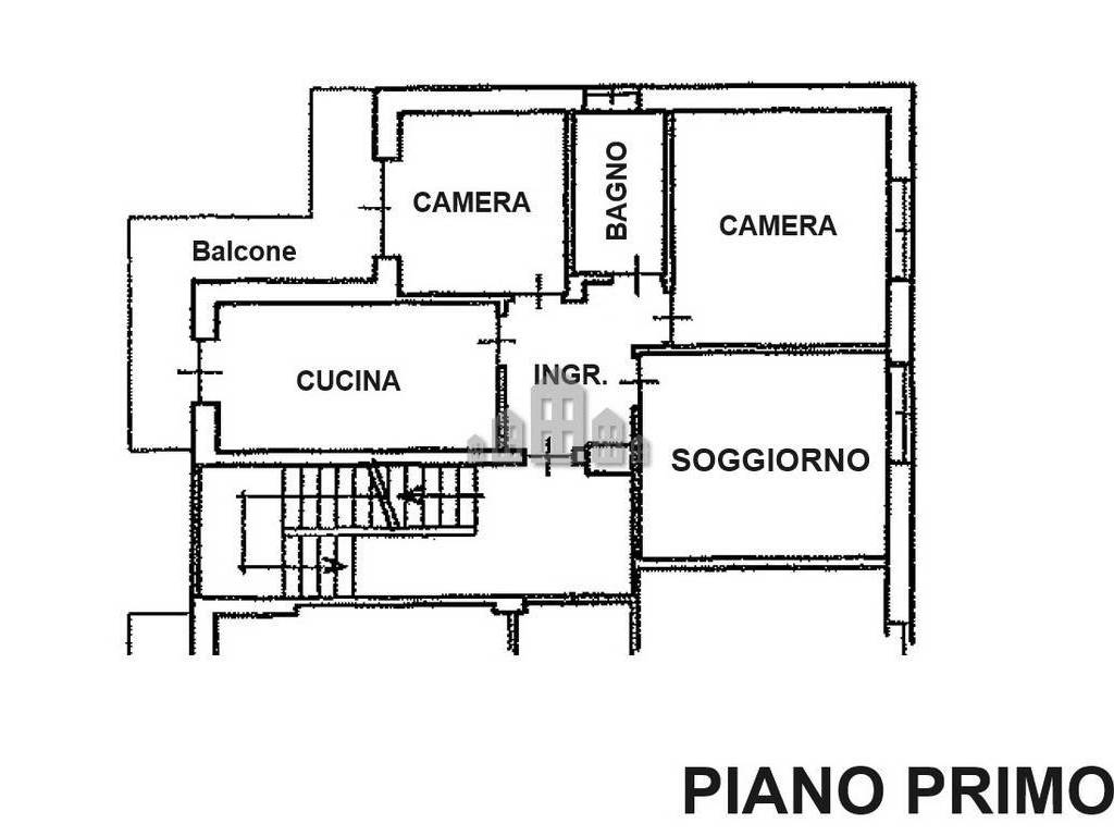 Planimetria piano primo