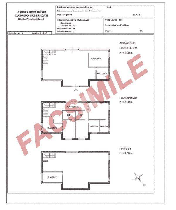 planmetria fax simile